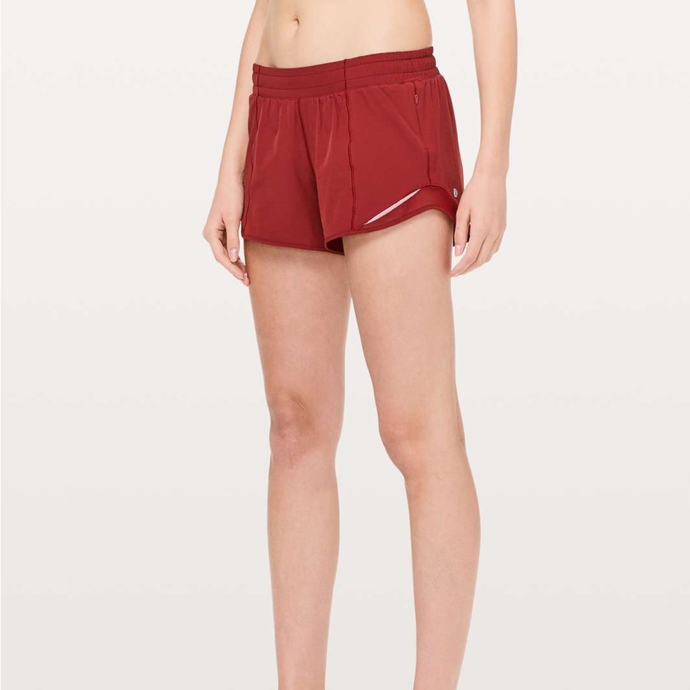 red hotty hot shorts